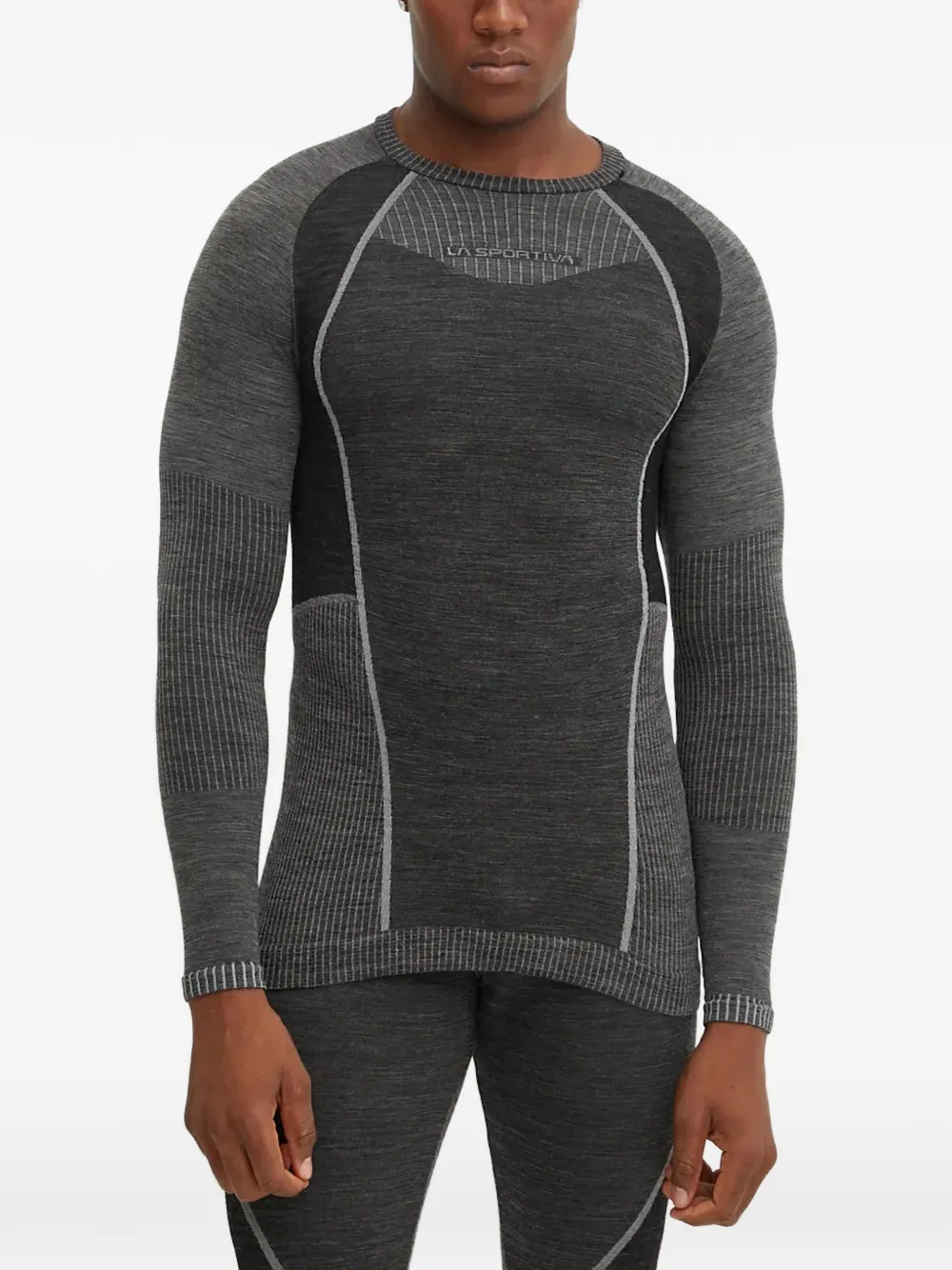 

Лонгслив с панельным дизайном La Sportiva, серый
