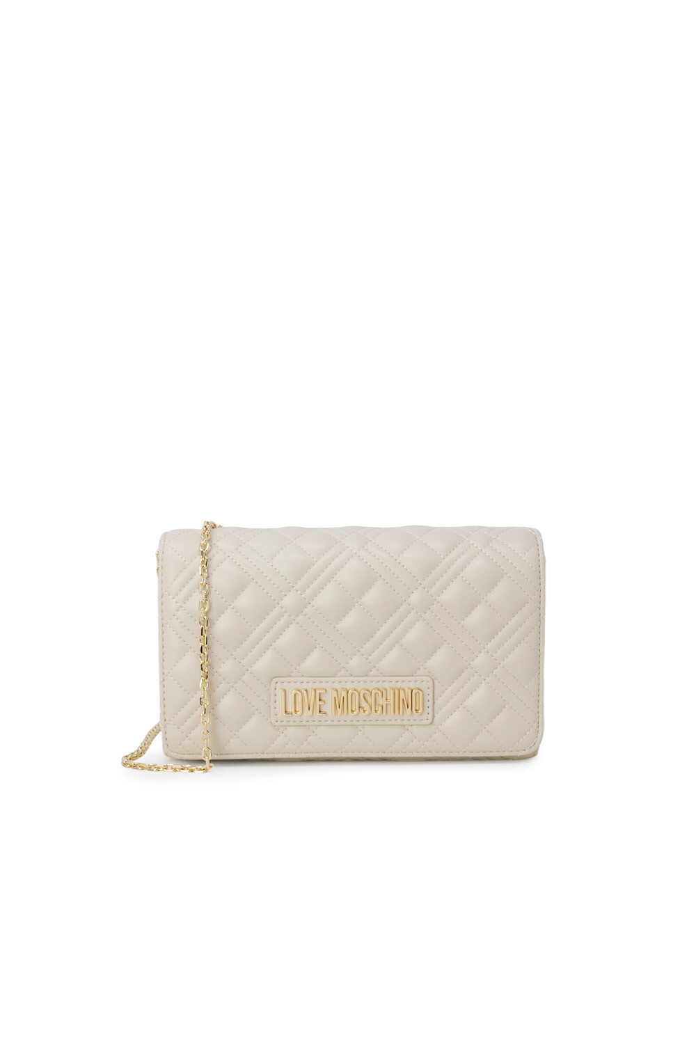 

Сумка Love Moschino на цепочке, бежевый