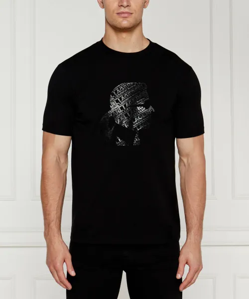 

Футболка Regular fit Karl Lagerfeld, черный