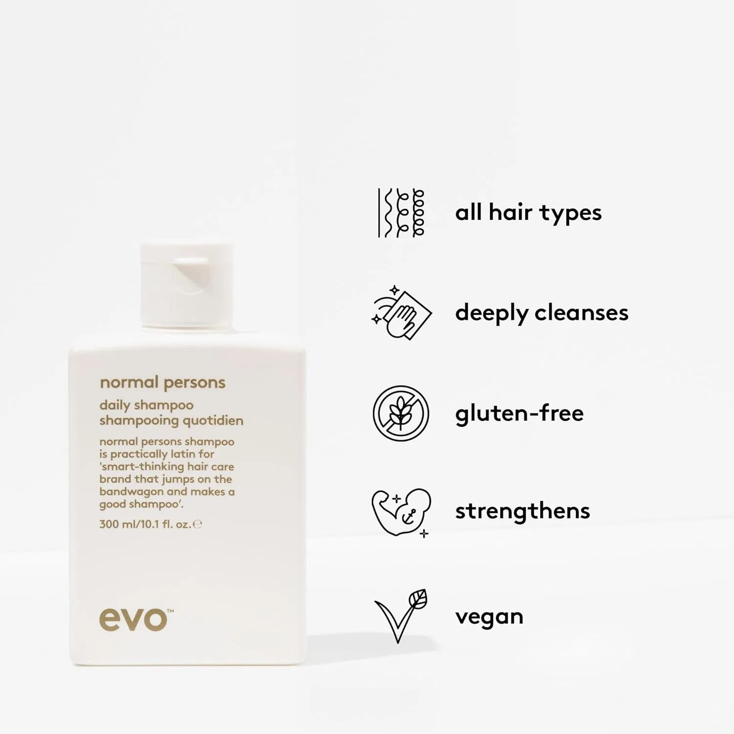 Шампунь для глубокого очищения «Normal Persons Daily Shampoo» от EVO — фото 2