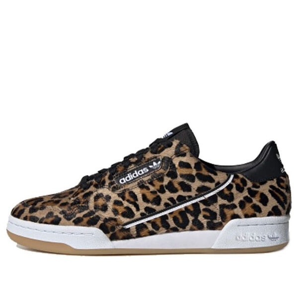 

Кроссовки continental 80 'leopard' Adidas, черный