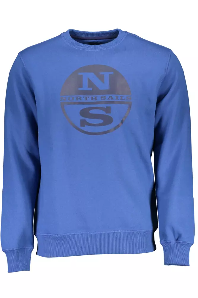 

Синий хлопковый мужской свитер North Sails