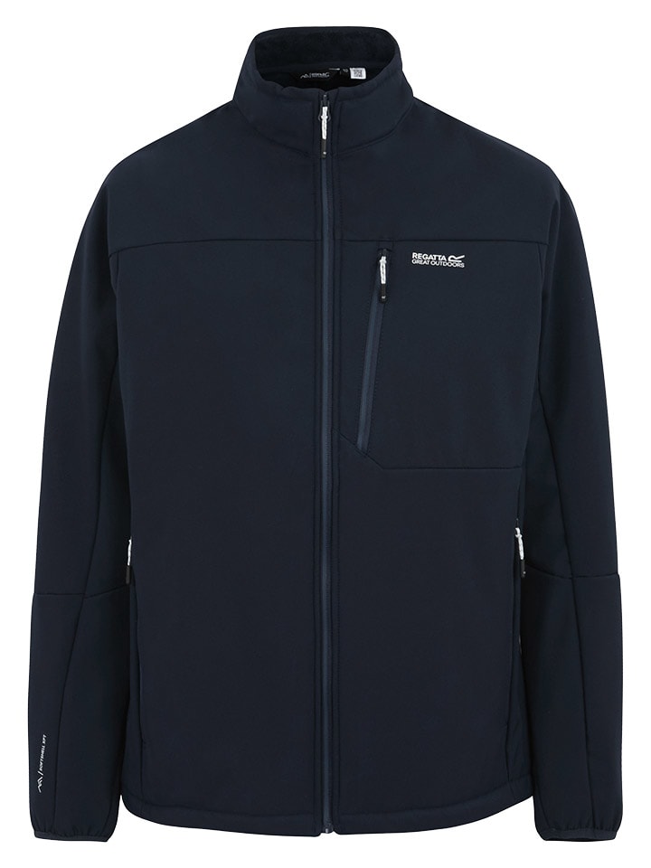 

Куртка софтшелл "Moutdale" темно-синего цвета Regatta