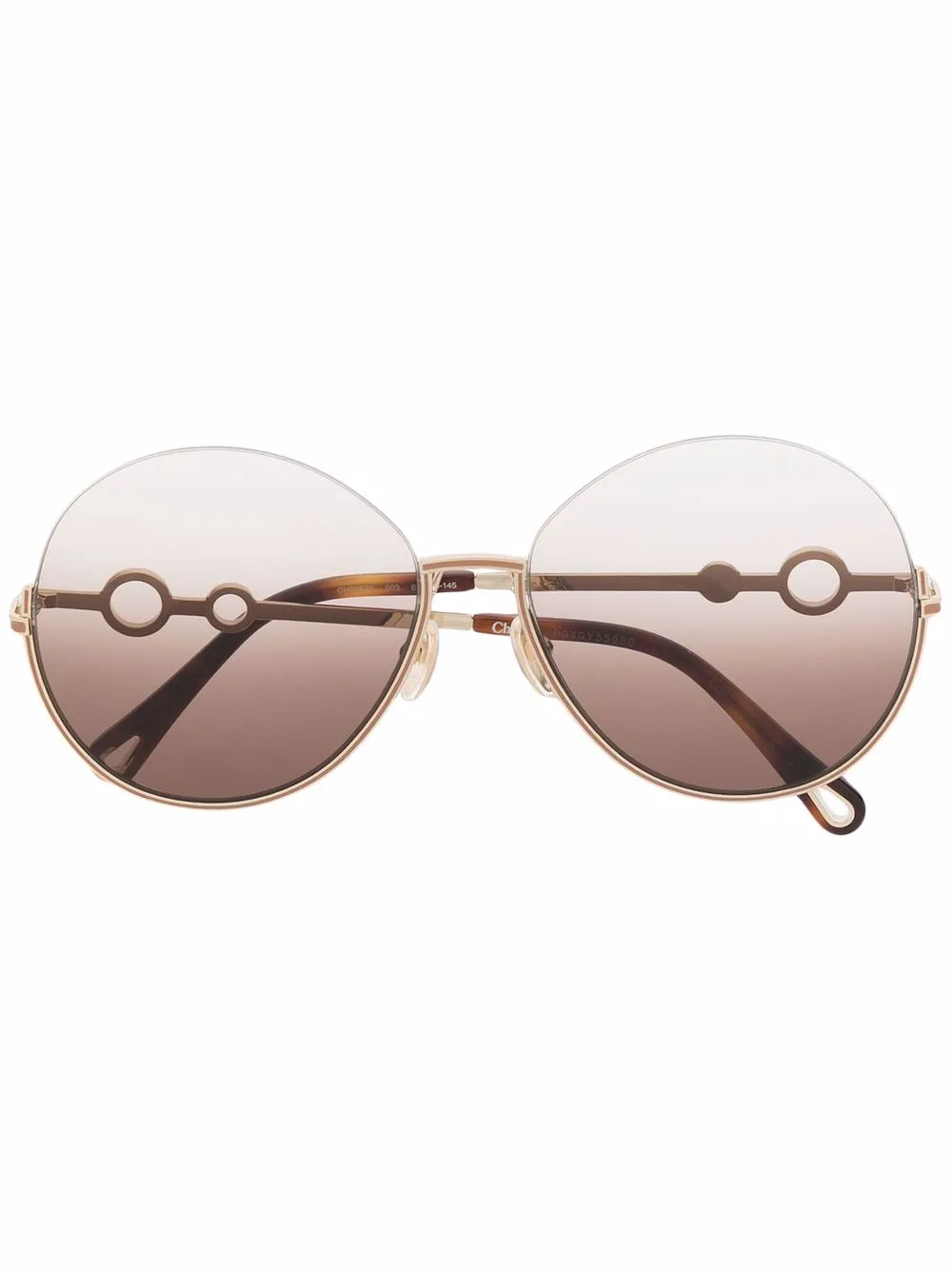 

Солнцезащитные очки Sofya в круглой оправе CHLOÉ, золотой