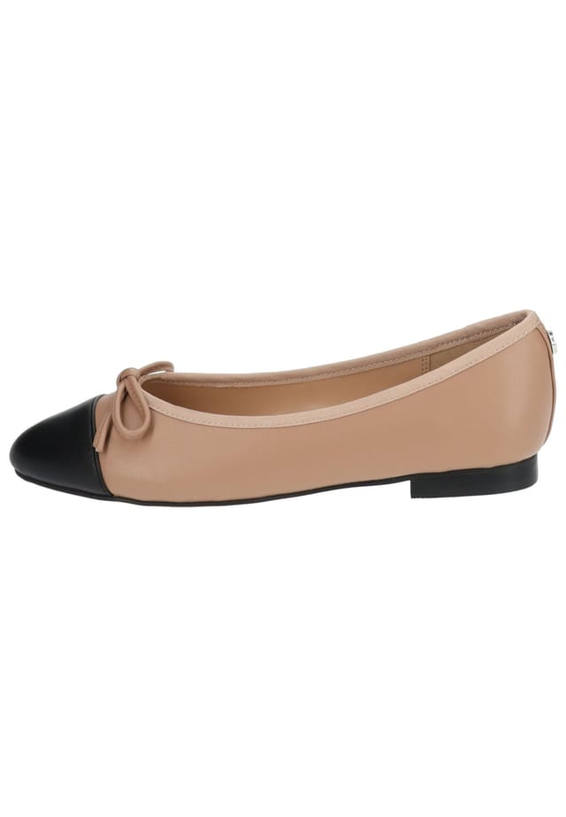 Балетки из кожи/синтетики Steve Madden, цвет natural — фото 2