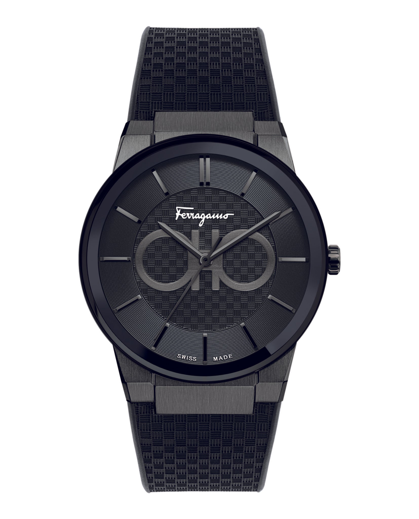 

Часы Ferragamo Sapphire Salvatore Ferragamo, черный/черный/черный