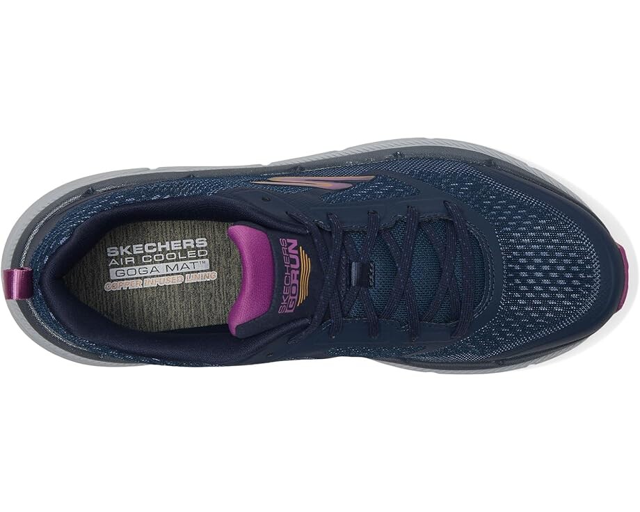 Кроссовки SKECHERS Max Cushioning Premier 2.0, цвет Navy/Purple — фото 2
