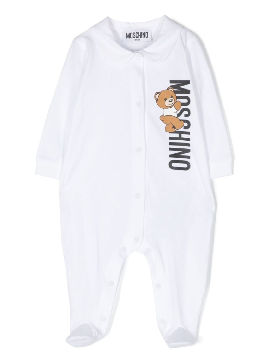 

Moschino Kids пижама с логотипом, белый