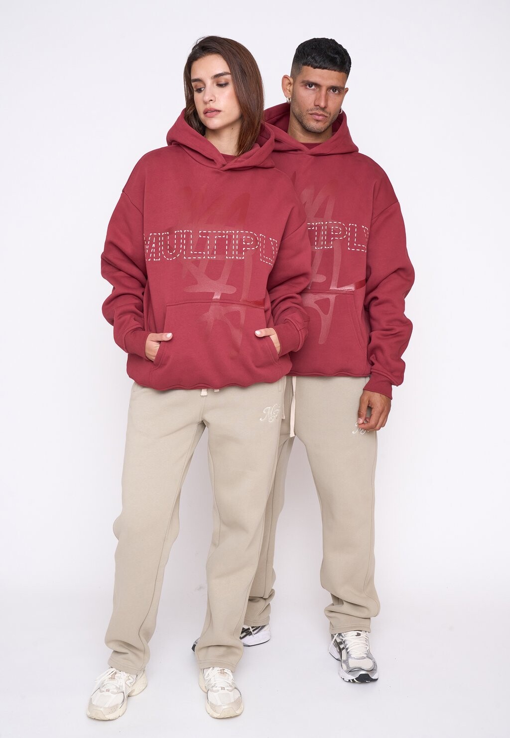 

Толстовка с капюшоном BASE Multiply Apparel, красный