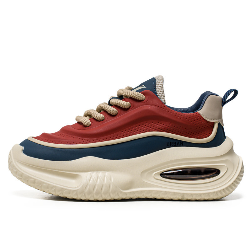 Кроссовки мужские Lifestyle Shoes Men Low-Top Urban Authentic, красный/синий — фото 2