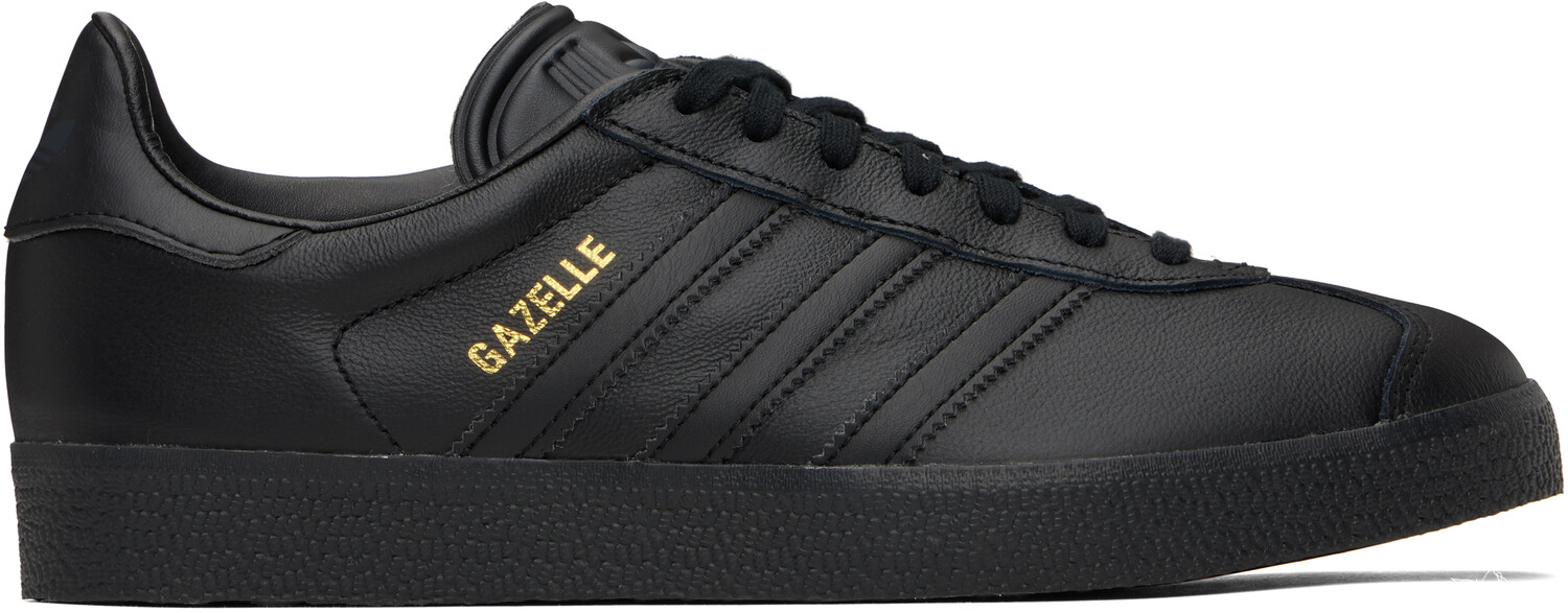 

Черные кроссовки Gazelle Adidas Originals, Черный, Черные кроссовки Gazelle Adidas Originals