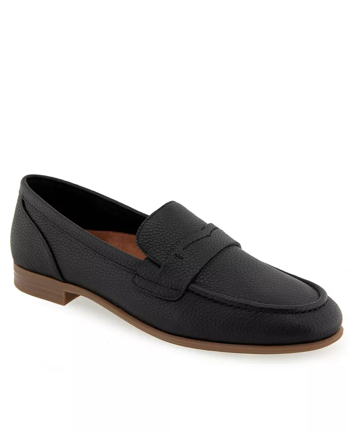 Женские лоферы Winona с закругленным носком Aerosoles, черный