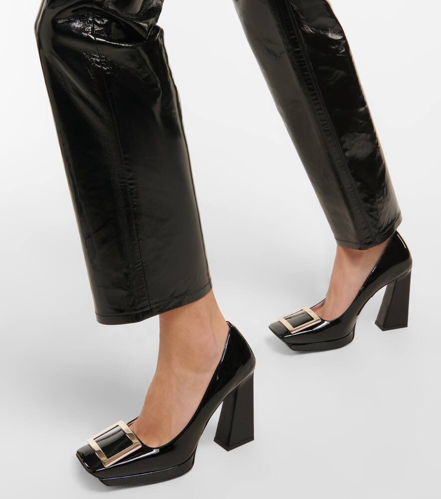 Туфли-лодочки Viv' на платформе из лаковой кожи Roger Vivier — фото 4