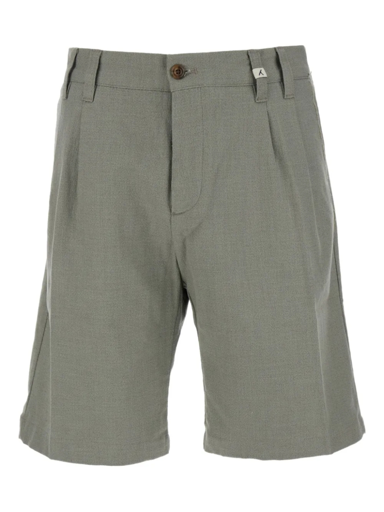 

Шорты-бермуды с двойной складкой Myths, зеленый