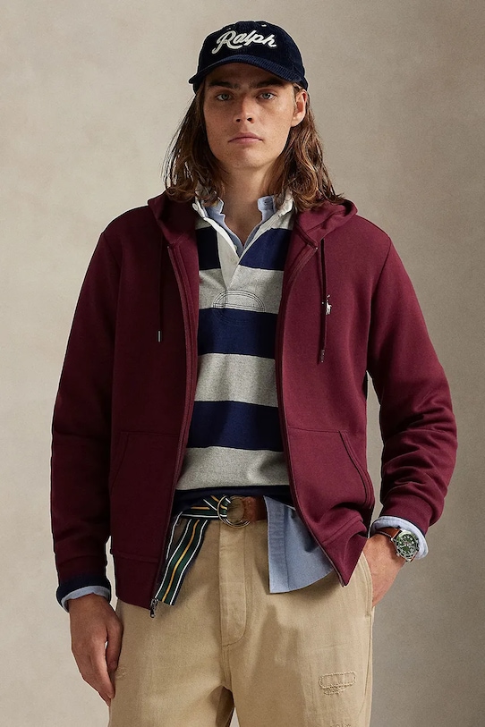 

Толстовка Polo Ralph Lauren, бордовый