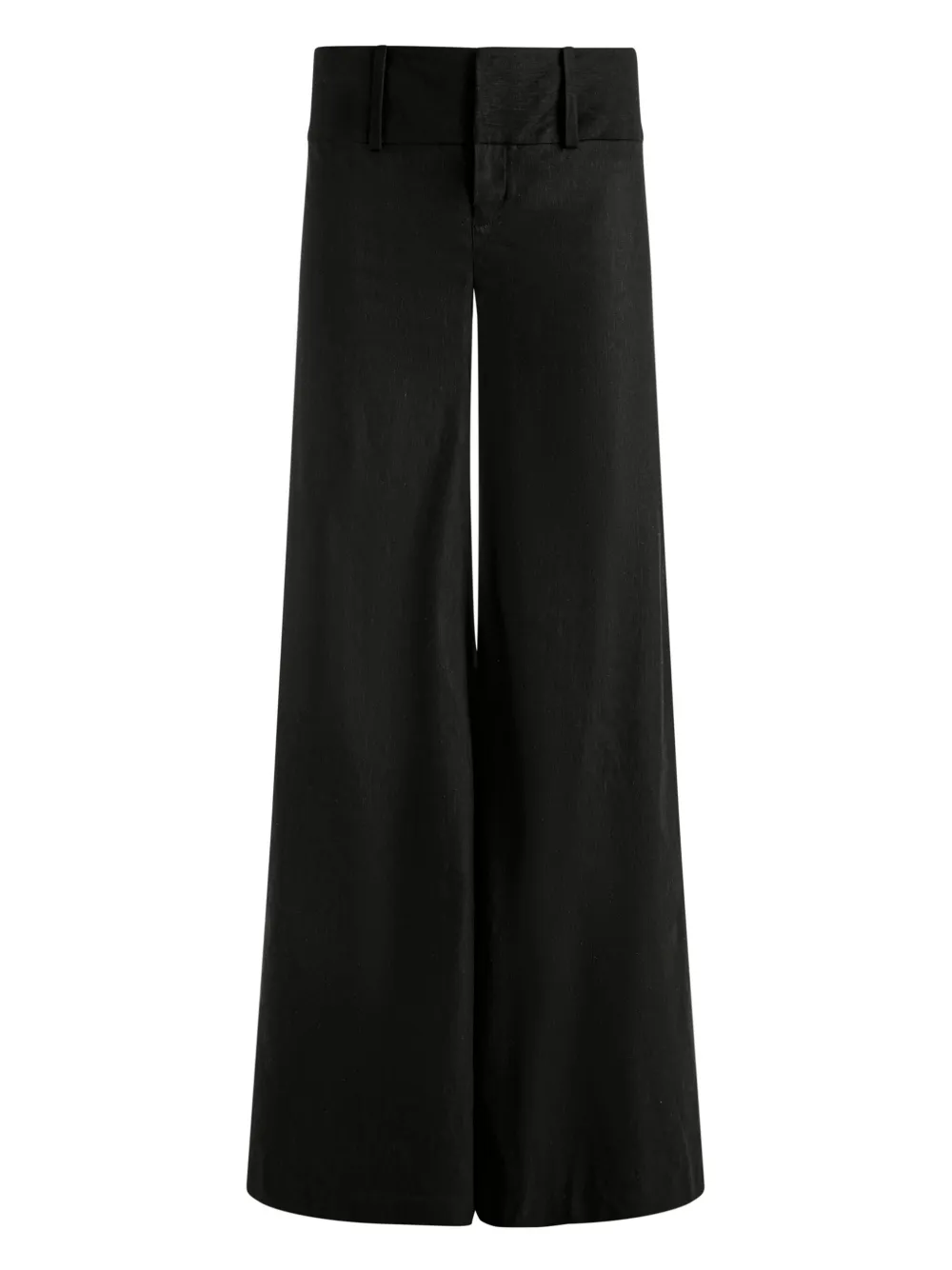 

Брюки Olivia широкого кроя Alice + Olivia, черный