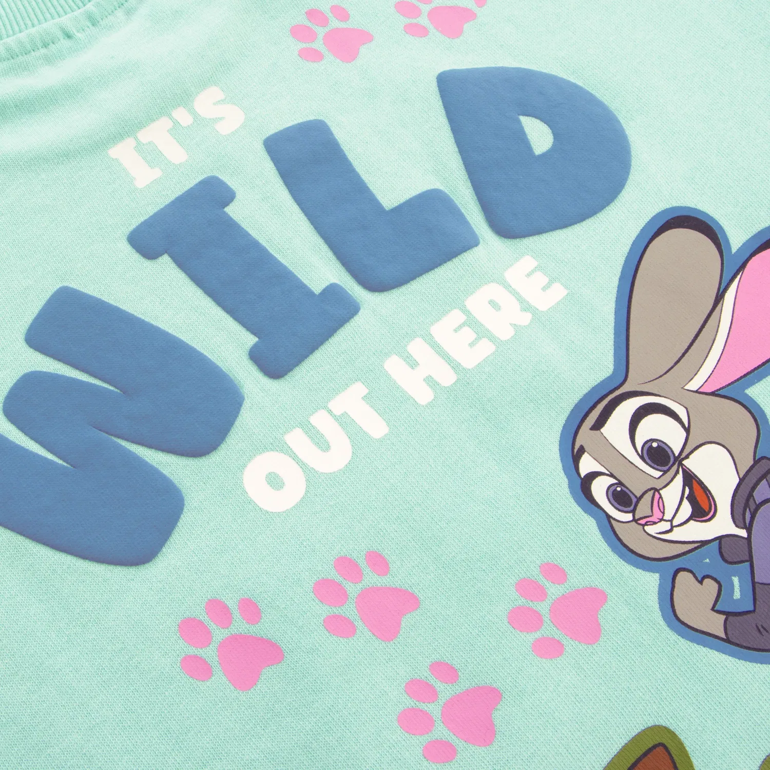 Свитшот детский Zootropolis Judy Hopps и Nick Wilde Disney, зеленый — фото 3