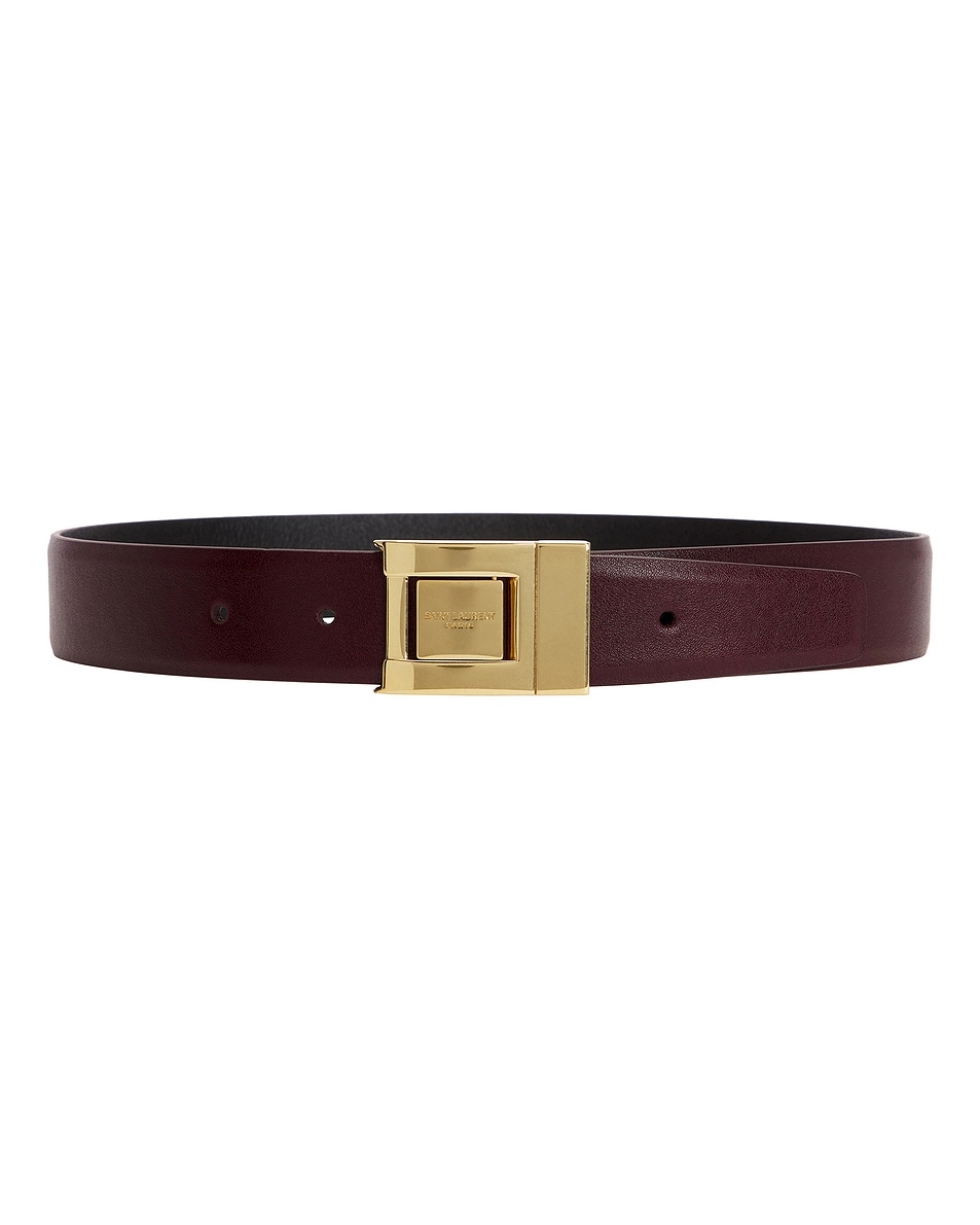 

Кожаный ремень Saint Laurent, Hot Wine