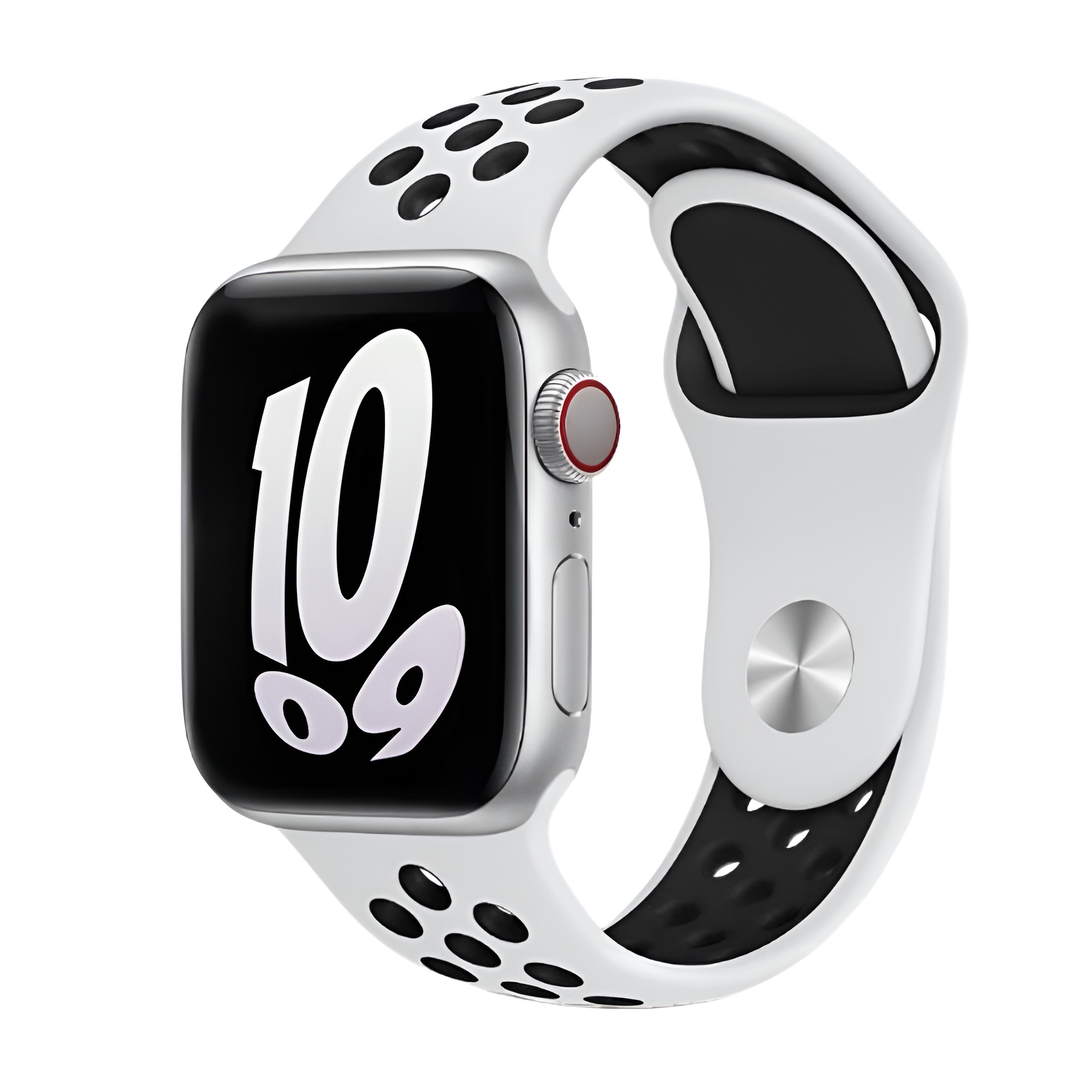 

Чехол для Apple Watch совместимый с ремешком Apple силиконовый материал Zhongwo цельнокорпусная пленка прозрачный цвет