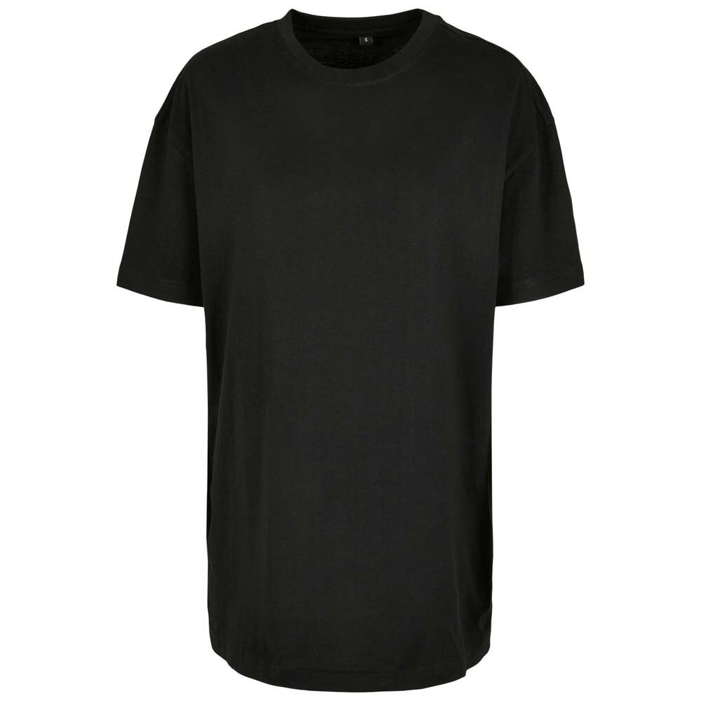 

Футболка Build Your Brand Oversized Boyfriend Short Sleeve Round Neck, черный