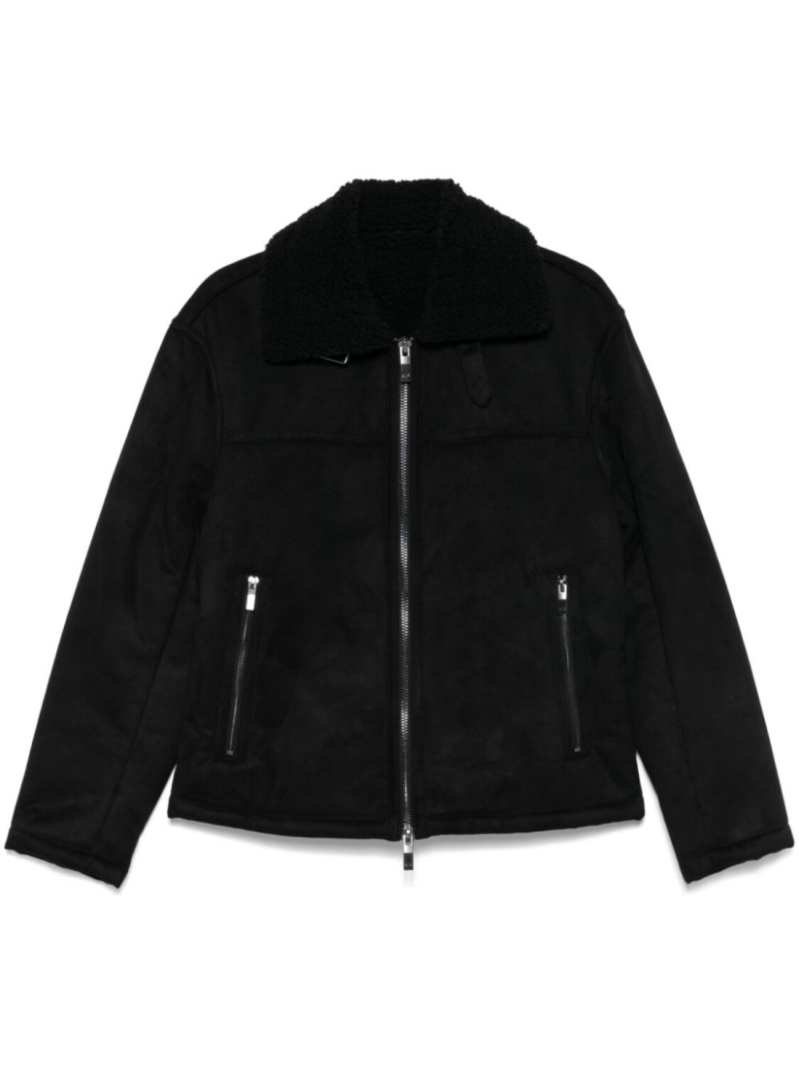 

Куртка из искусственной замши Armani Exchange, черный
