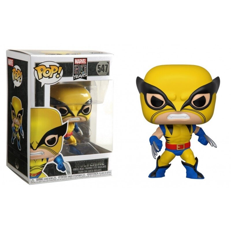 

Funko POP! Марвел, коллекционная фигурка, Марвел 80-е, Росомаха, 547