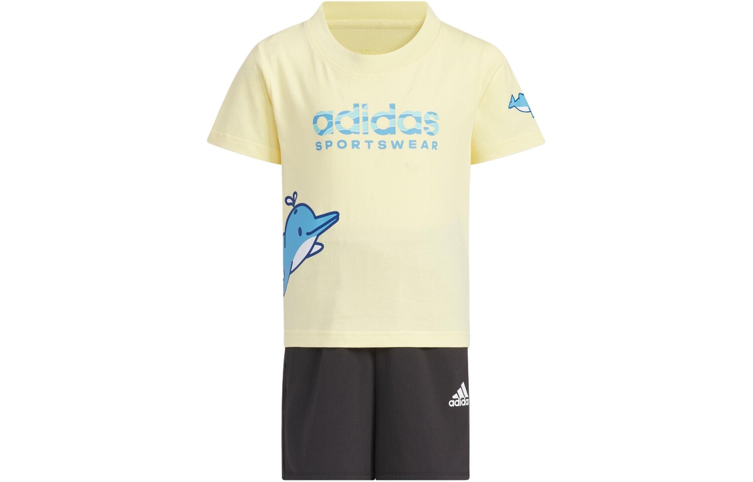 

Детская повседневная спортивная одежда Adidas, желтый