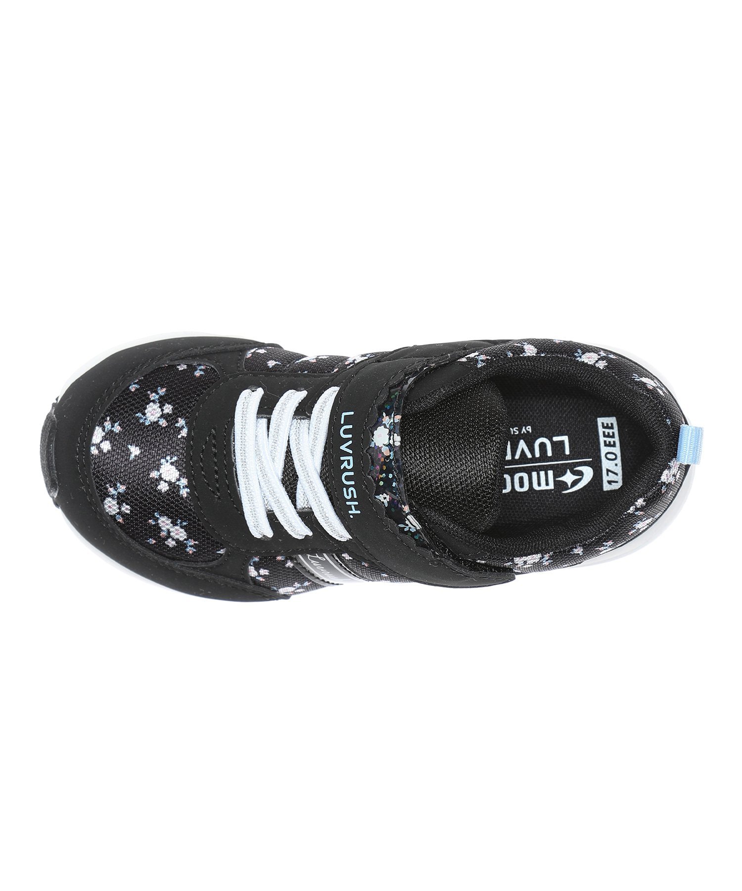 Детские кроссовки MoonStar LV 1155 Love Rush 3E Superstar, black — фото 3