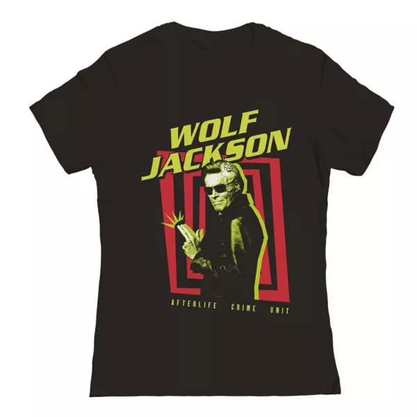 

Футболка с принтом "Битлджус" Junior'S wolf jackson Licensed Character, черный