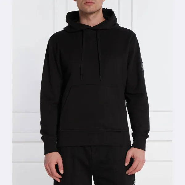 

Толстовка обычного кроя со значком Calvin Klein, черный