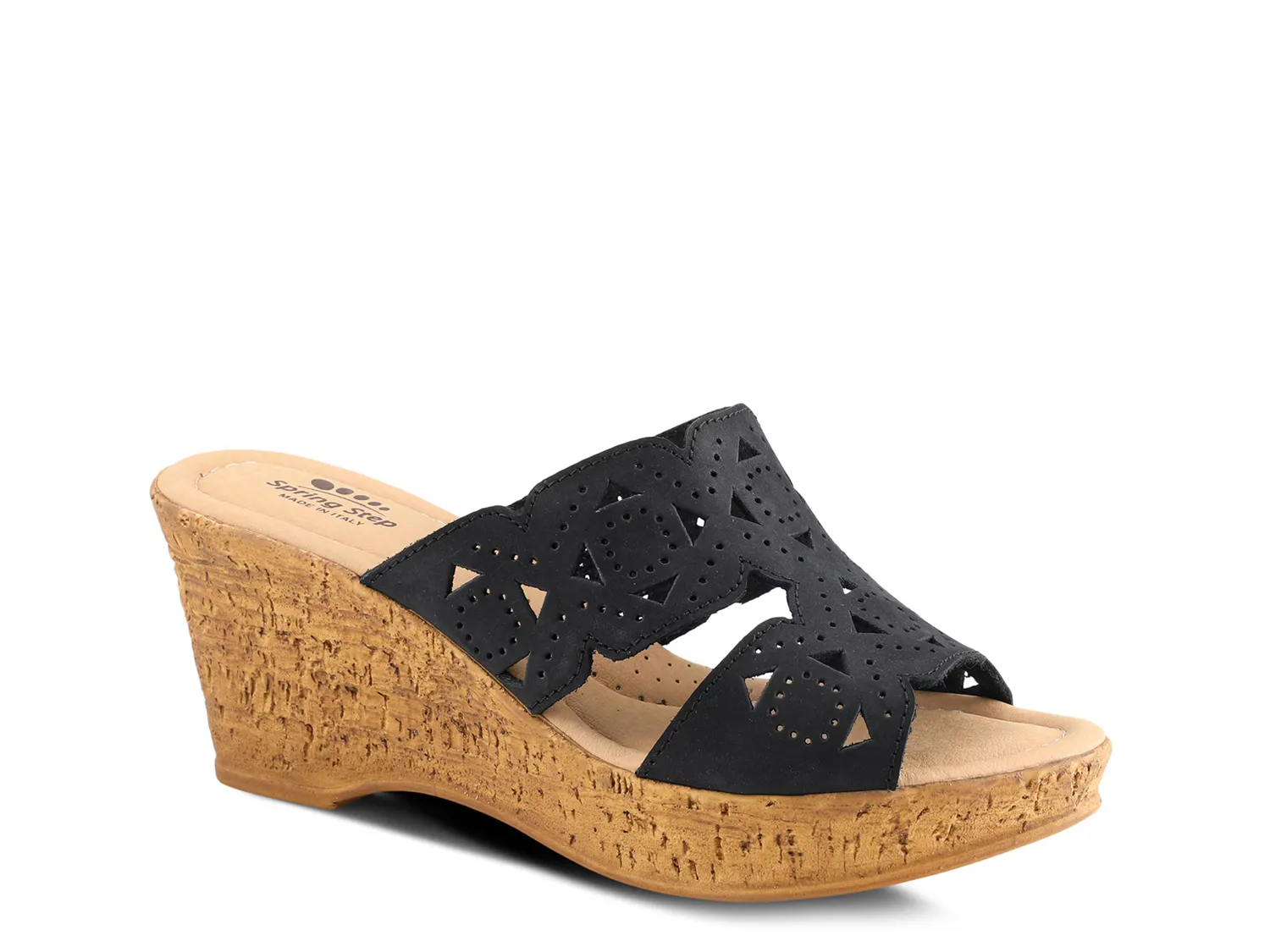 

Сандалии Flamyo Wedge Sandal Spring Step, черный