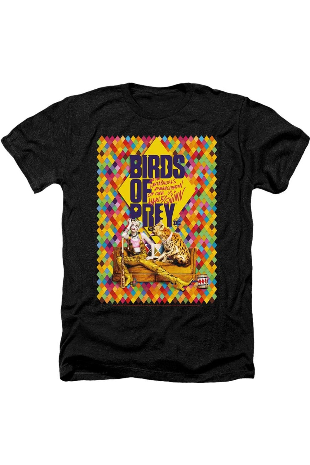 

Футболка Birds Of Prey Couch для взрослых Heather Gildan, черный