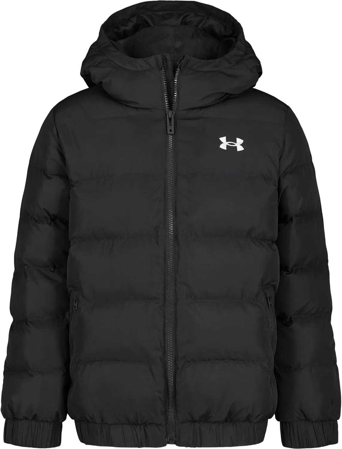 Пуховик капюшоном Under Armour, детский, Black