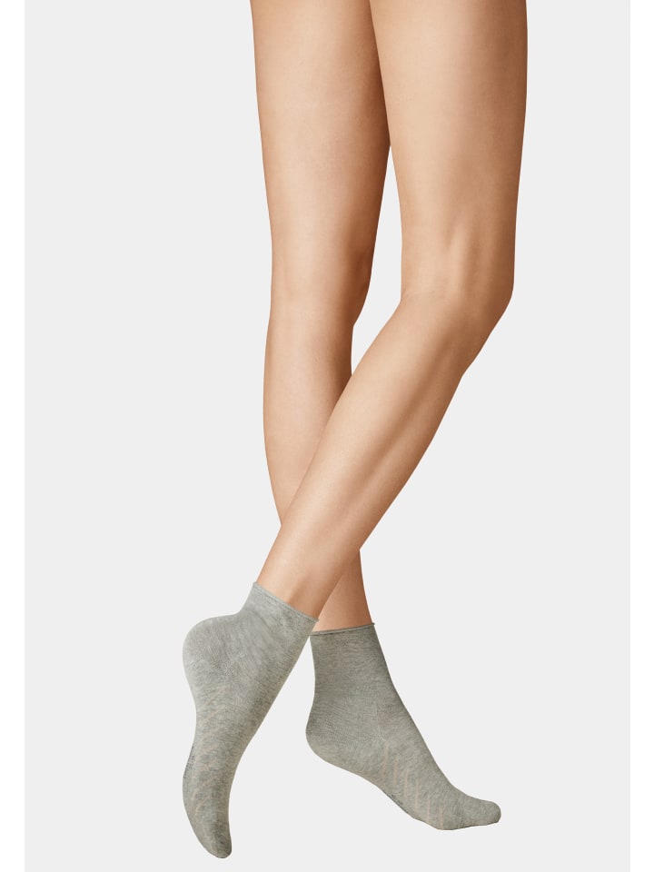 

Носки Fresh Up с климат-контролем светло-серого цвета Kunert