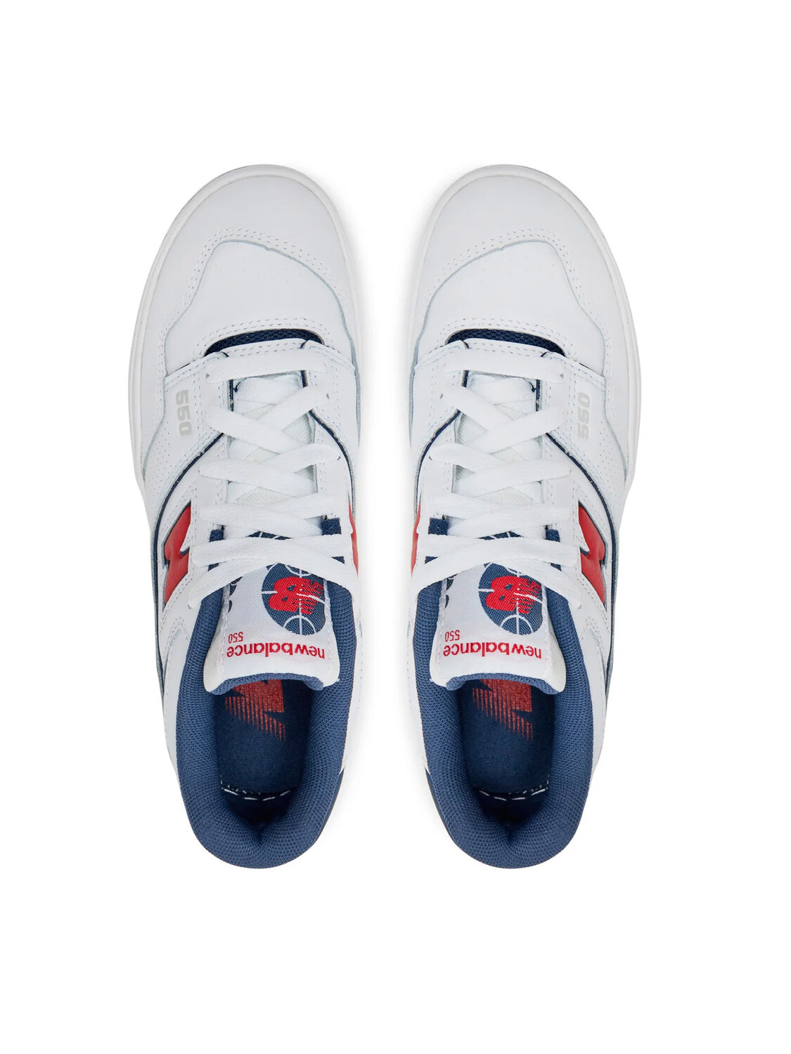 Кроссовки 550 ragazzi/e New Balance, белый — фото 4