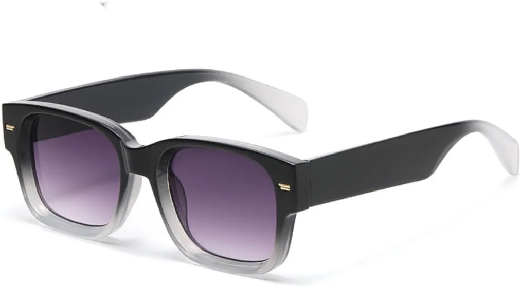 

Солнцезащитные очки с защитой UV400 | Градиентные цветные заклепки | Для женщин и мужчин | Для занятий спортом на открытом воздухе и вождения DSVIGF, Gradient Black