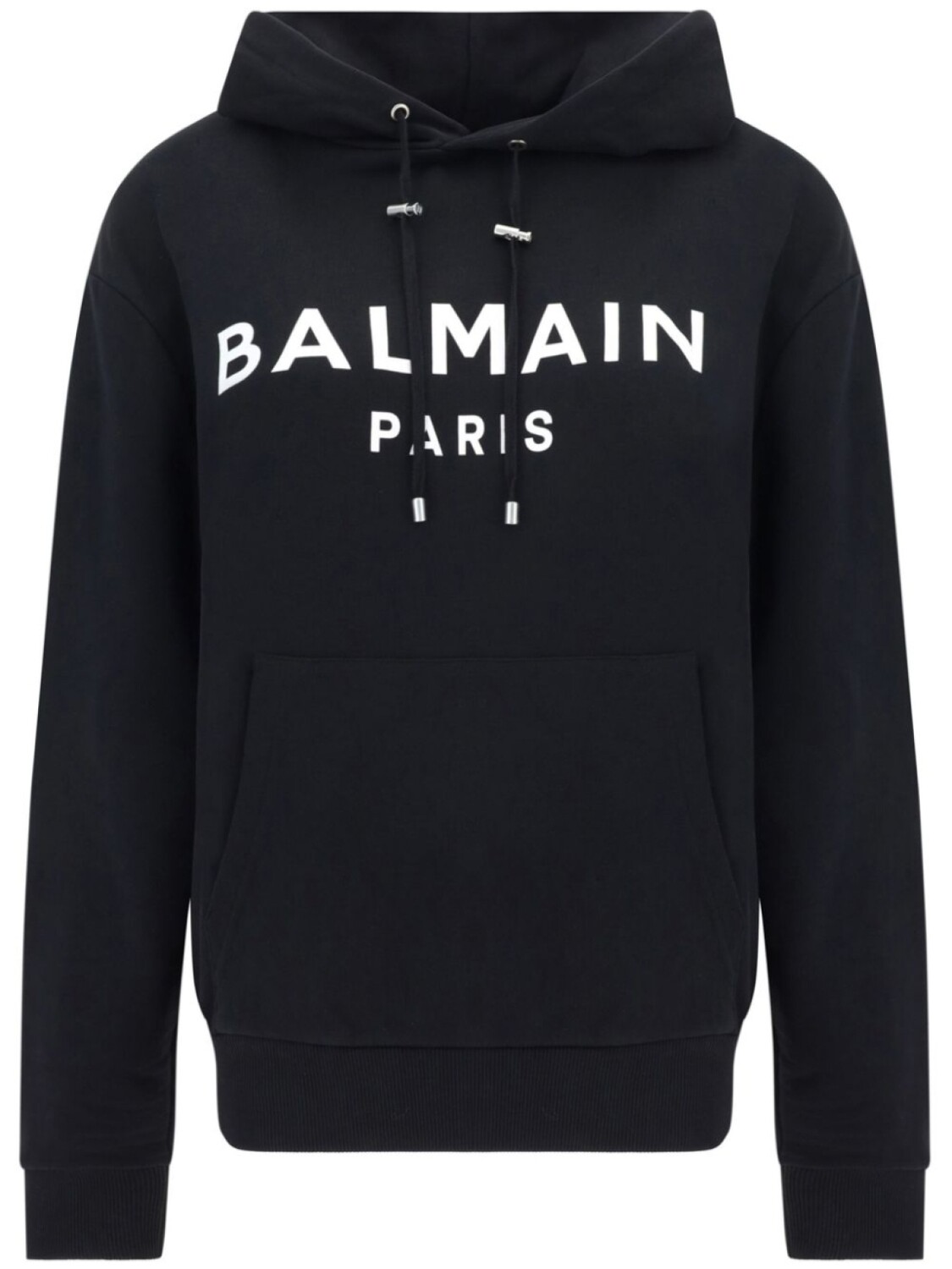 

Balmain толстовка с логотипом и принтом, черный