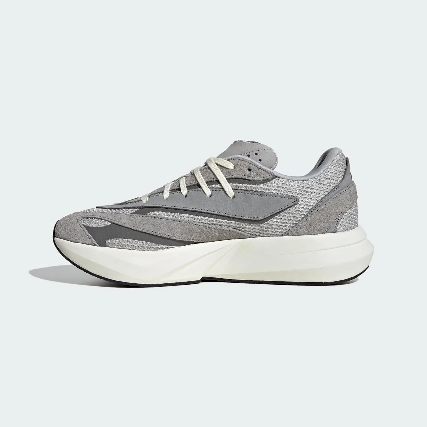 Мужские беговые кроссовки Adidas Performance Lightblaze, Grey Two Grey Three Iron Metallic — фото 2