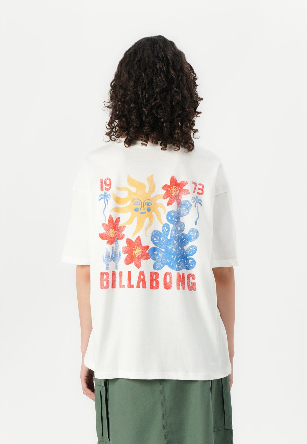 

Футболка с принтом HOT HAZE TEE Billabong, белый