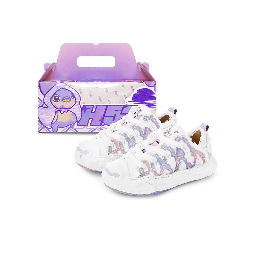 

Кроссовки H-52 Skateboarding Shoes Unisex Low-top Purple/white, фиолетовый