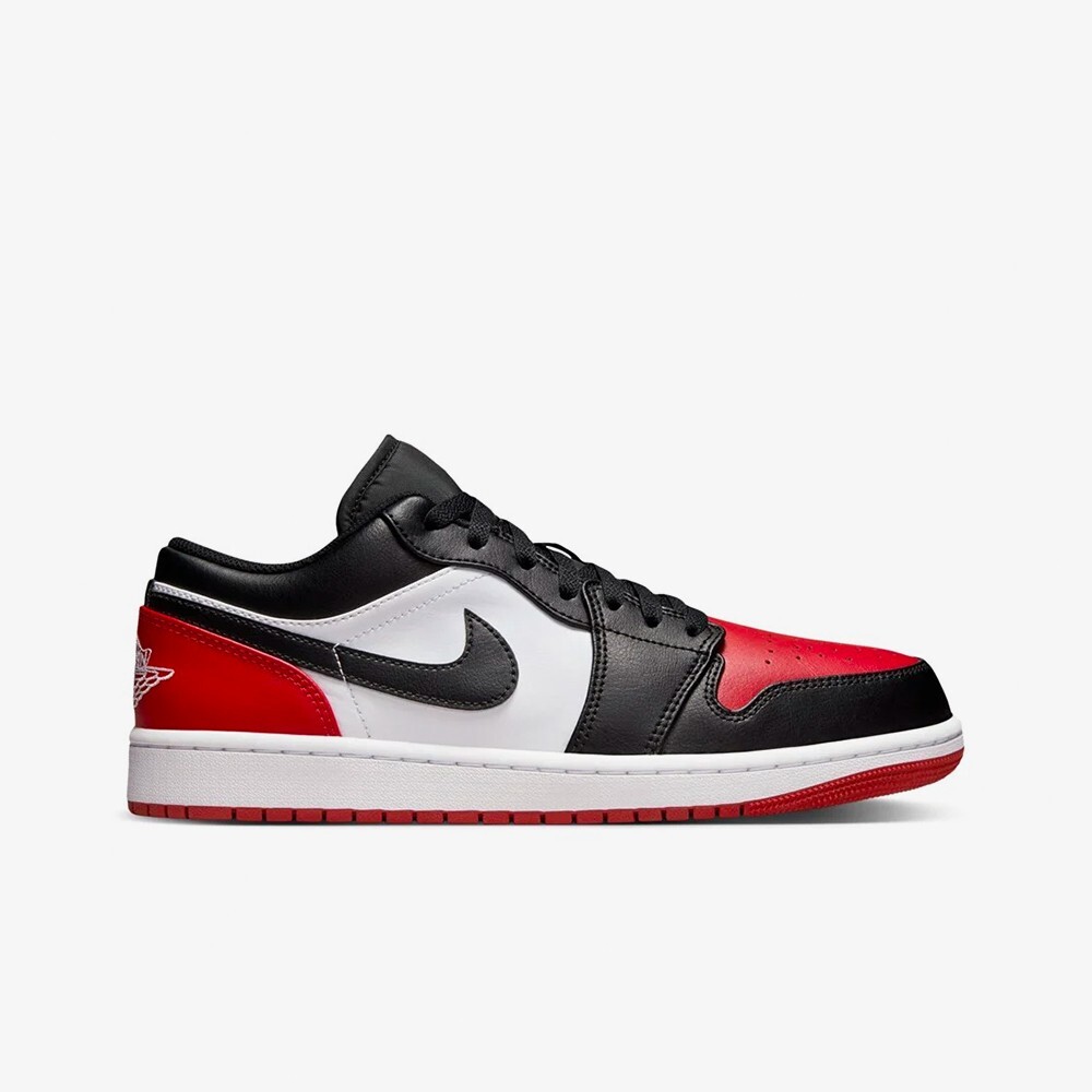 

Кроссовки 1 Low 'Bred Toe 2.0' Jordan, красный