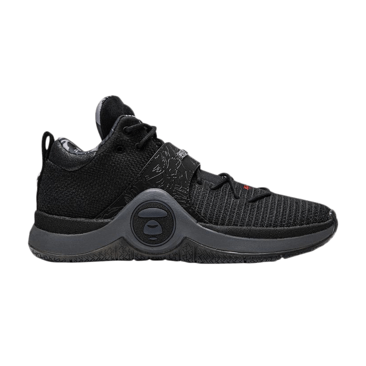 

Кроссовки AAPE x Way Of Wade 6 Retro 'Black Grey', черный