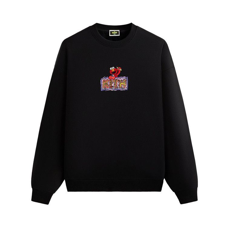 

Свитер Kith x Sesame Street Elmo Nelson Crewneck, Black