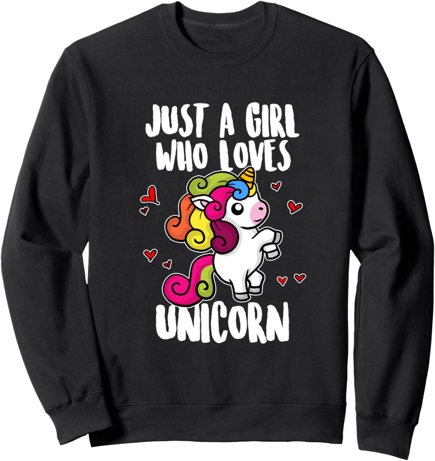 

Подарок для девушки, которая любит единорогов: толстовка с костюмом единорога Cute Unicorn Gift Ideas For Girls, черный