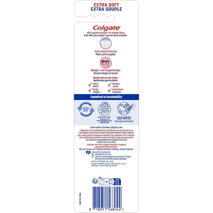 Зубная щетка 360 Deep Clean Extra Soft — удаляет бактерии с зубов Colgate — фото 2