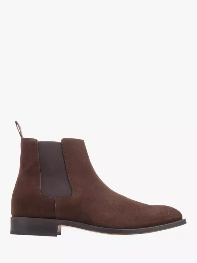 

Ботинки Jones Bootmaker Cheltenham Suede Chelsea, цвет dark brown/suede