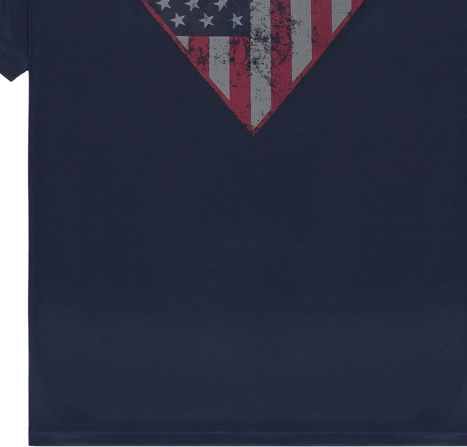 Bell Rangers Футболка с длинными рукавами и графическим принтом Realtree USA Flag, унисекс, с круглым вырезом, камуфляжная, 100% полиэстер, патриотическая одежда для активного отдыха — фото 3
