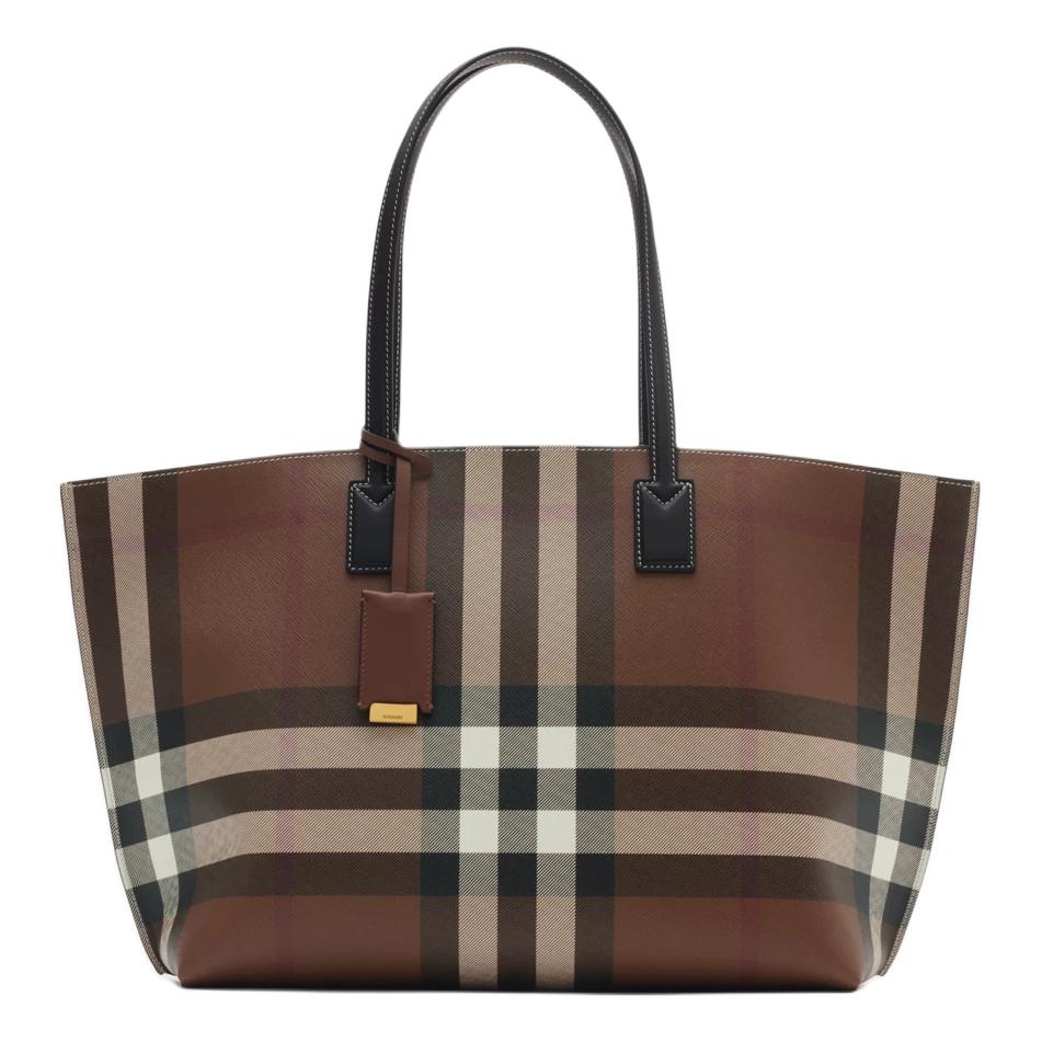 

Burberry Полиуретановая сумка-шоппер