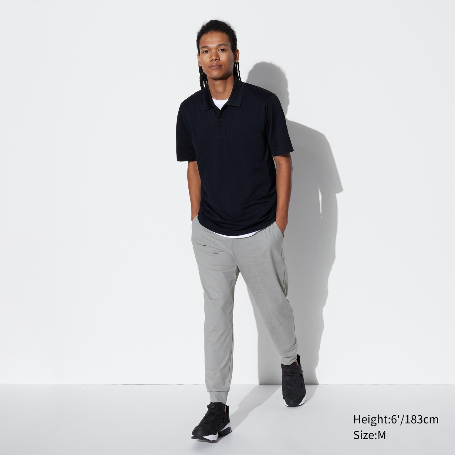 

Джоггеры ultra стретч dry-ex UNIQLO, серый
