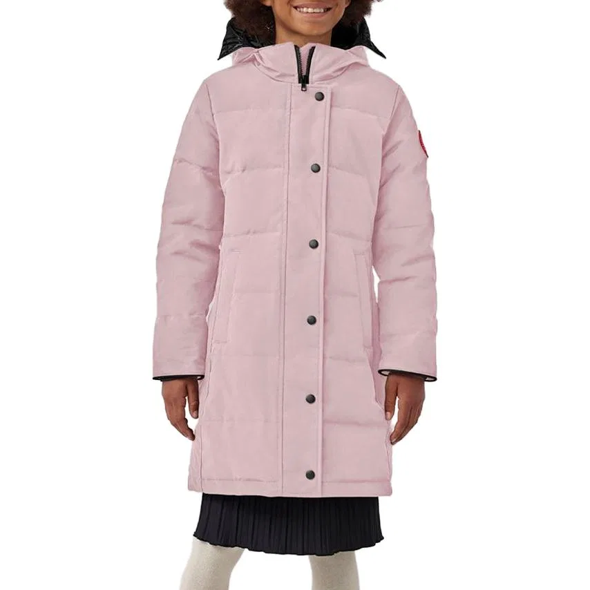 Утепленная куртка Pink Kids' Canada Goose — фото 3